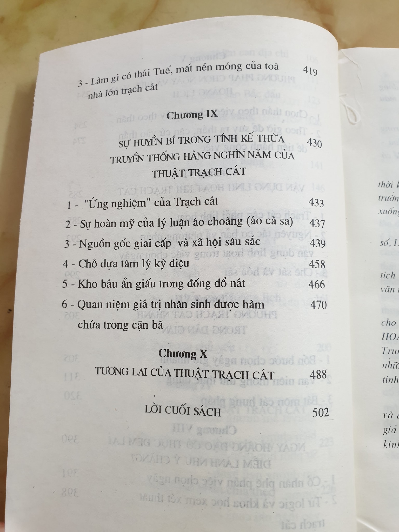 Bách khoa Thư Phong thủy Trạch Cát Thần Bí