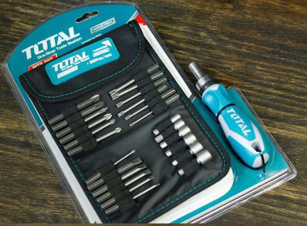 Bộ mũi vít 26 chi tiết Total TACSD30266