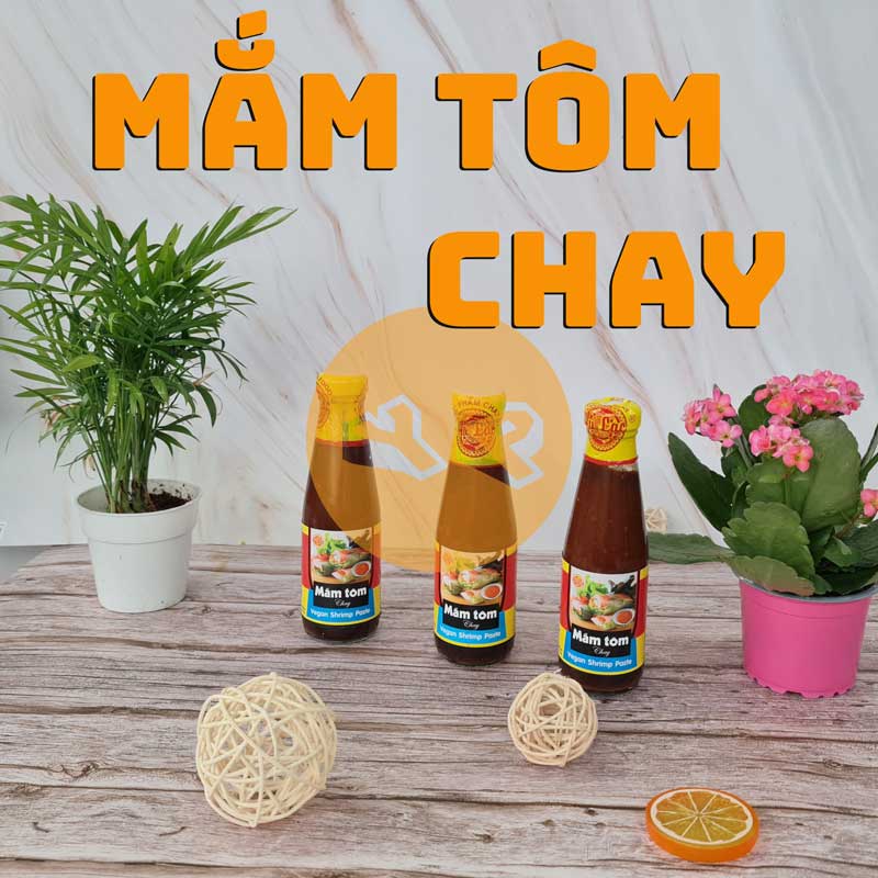 [YENPHUONG.STORE] Mắm tôm chay Âu Lạc chai 190ml - ăn chay