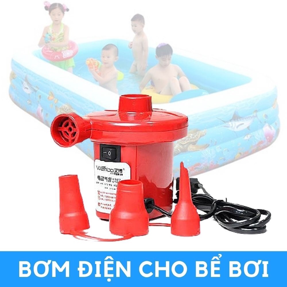 Bơm 2 chiều hút thổi bể bơi, phao bơi