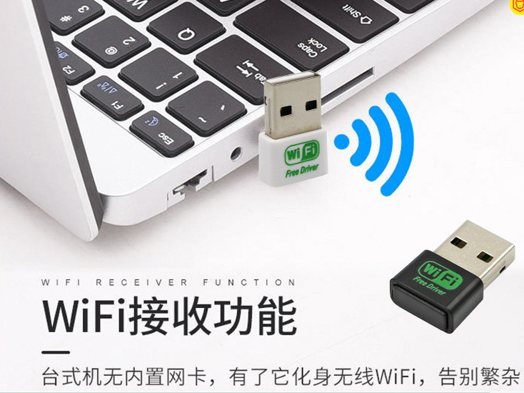 Usb thu wifi, dùng cho máy pc, laptop-không cần driver cắm là chạy, - fantasi