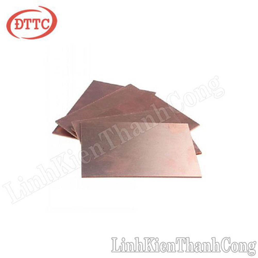 Phíp đồng 1.6mm 12x18cm 1 mặt