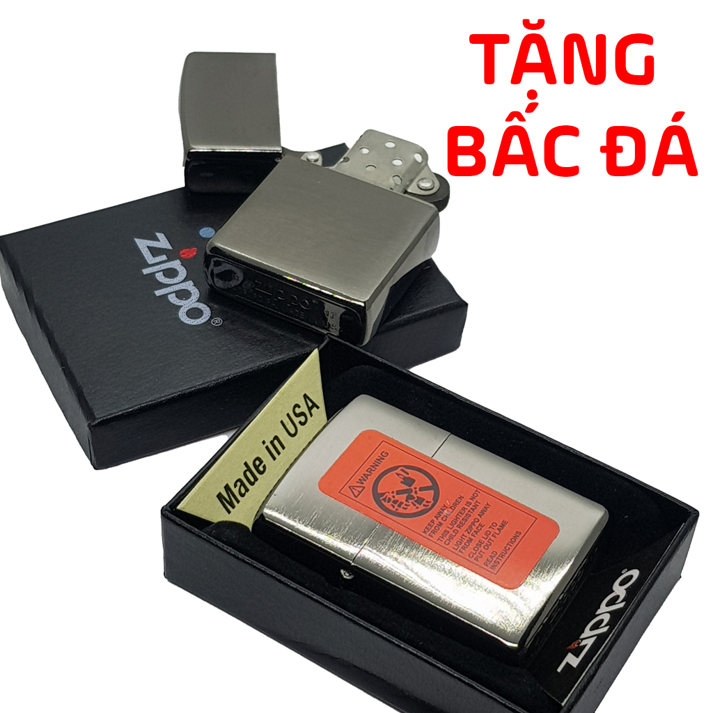 Bật Lửa Zippo Mỹ Fullbox Đen Xước LIMITED EDITION LIGHTERS