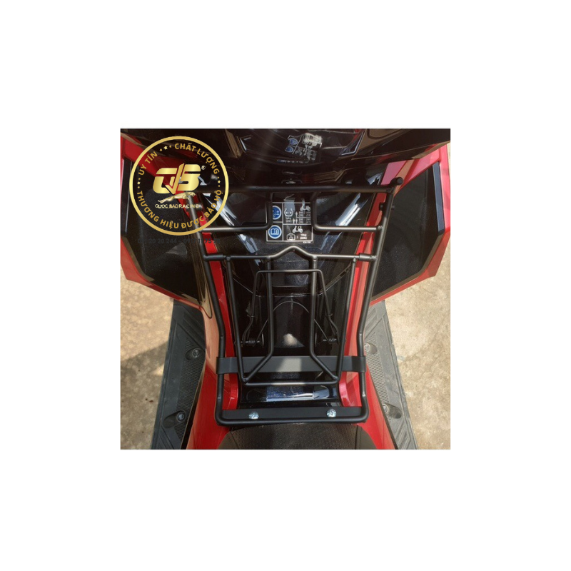 Baga giữa xe ab 2022 2023, air blade 125-160cc, baga 10ly sơn tĩnh điện đen đời mới nhất