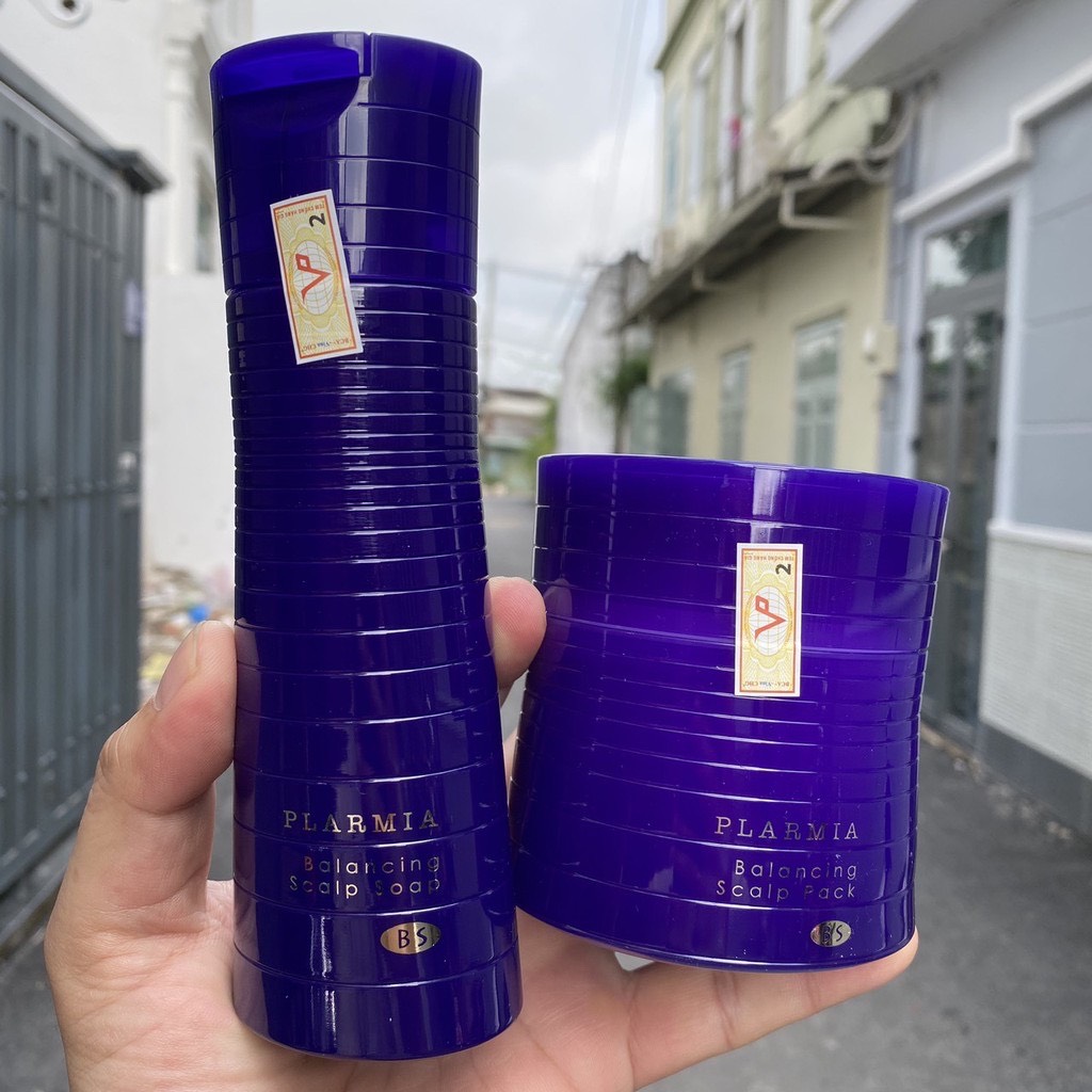 Combo bộ sản phẩm chăm sóc tóc và da đầu Milbon Plarmia