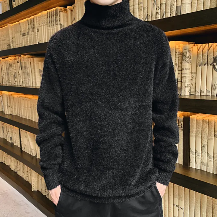 mens heavy wool turtleneck sweaters