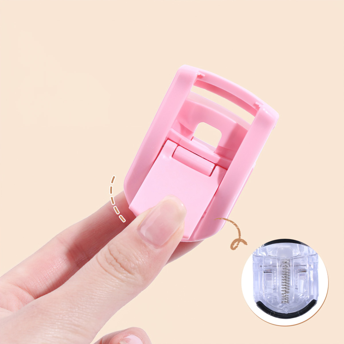 Convenient Handheld Compact Eyelash Extension Tool