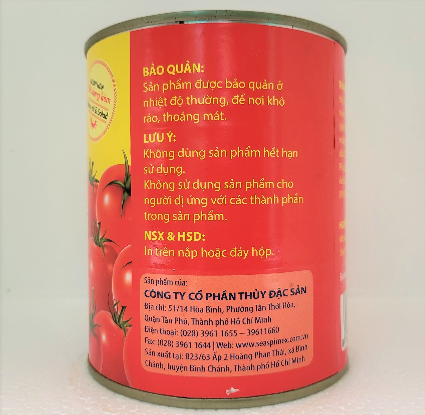 [Hộp lớn 850g] CÁ TRÍCH XỐT CÀ [VN] SEASPIMEX Sardines In Tomato Sauce