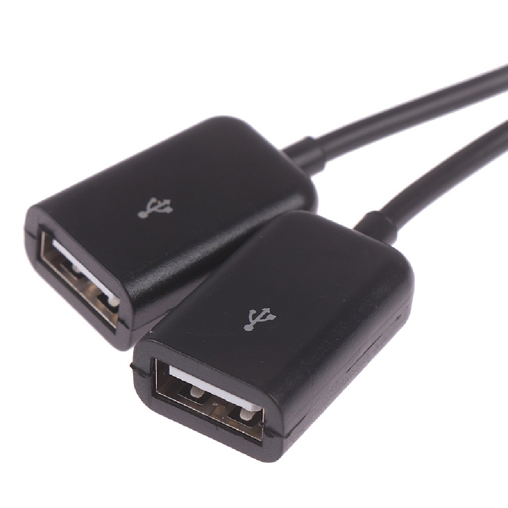 Bộ chia cổng Micro usb / Type C sang 2 otg (1 cái)