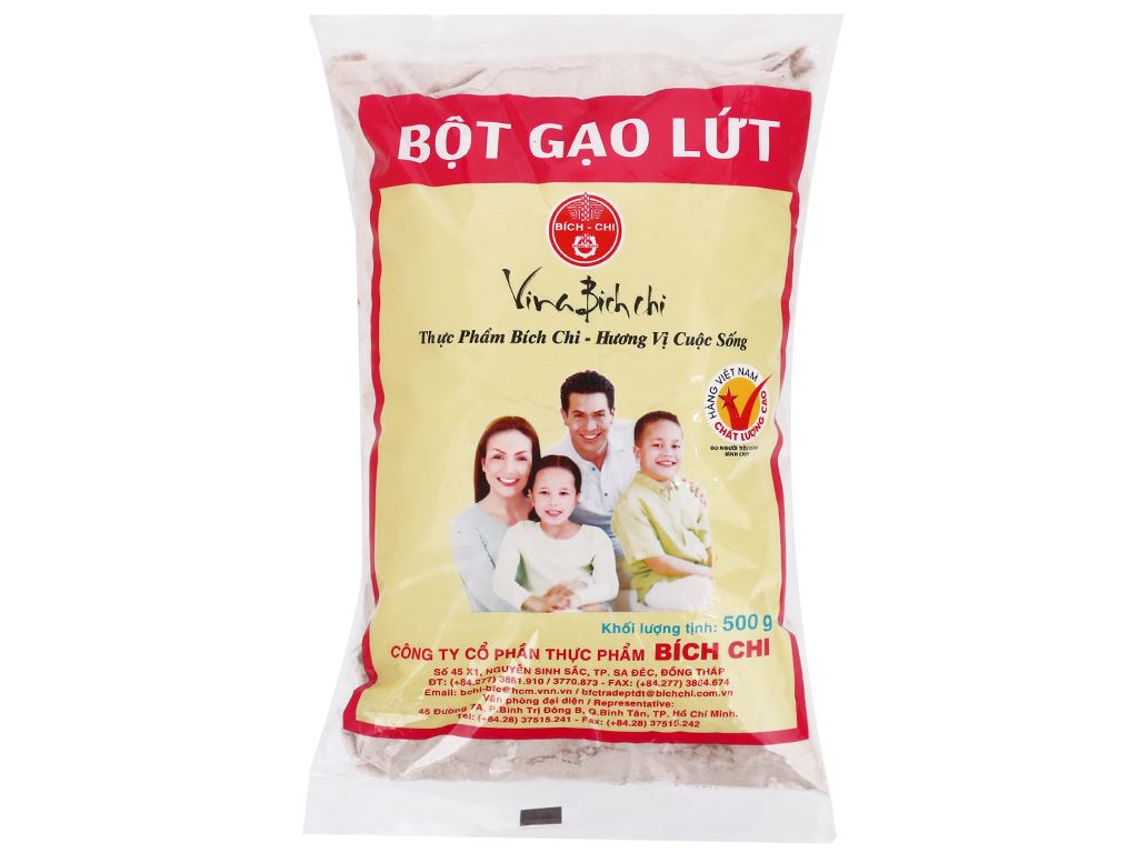 Bột uống hỗn hợp gạo lứt bích chi gói 500g -01463
