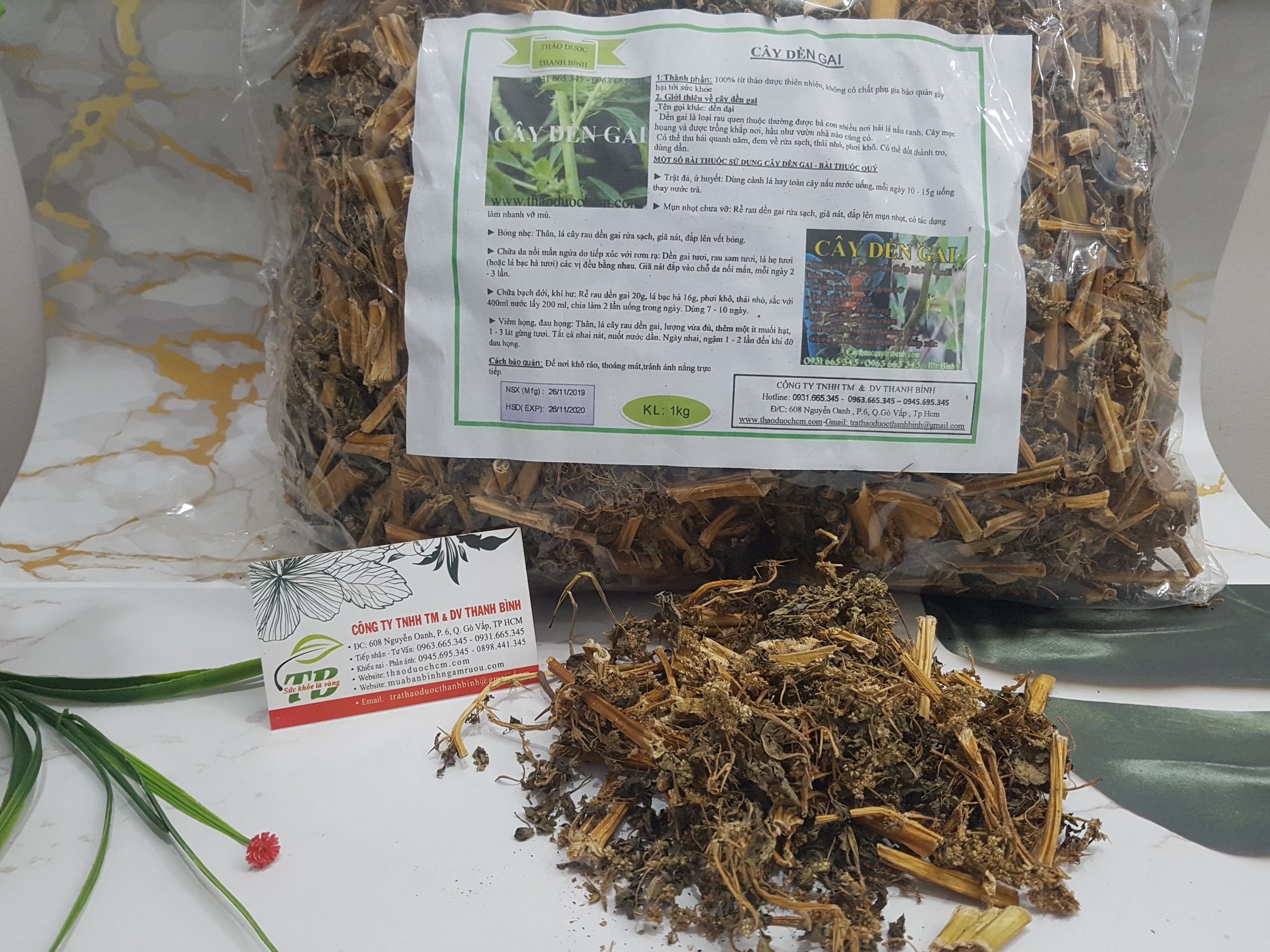 Cây Dền Gai Khô 1KG - Công Ty Thảo Dược Thanh Bình