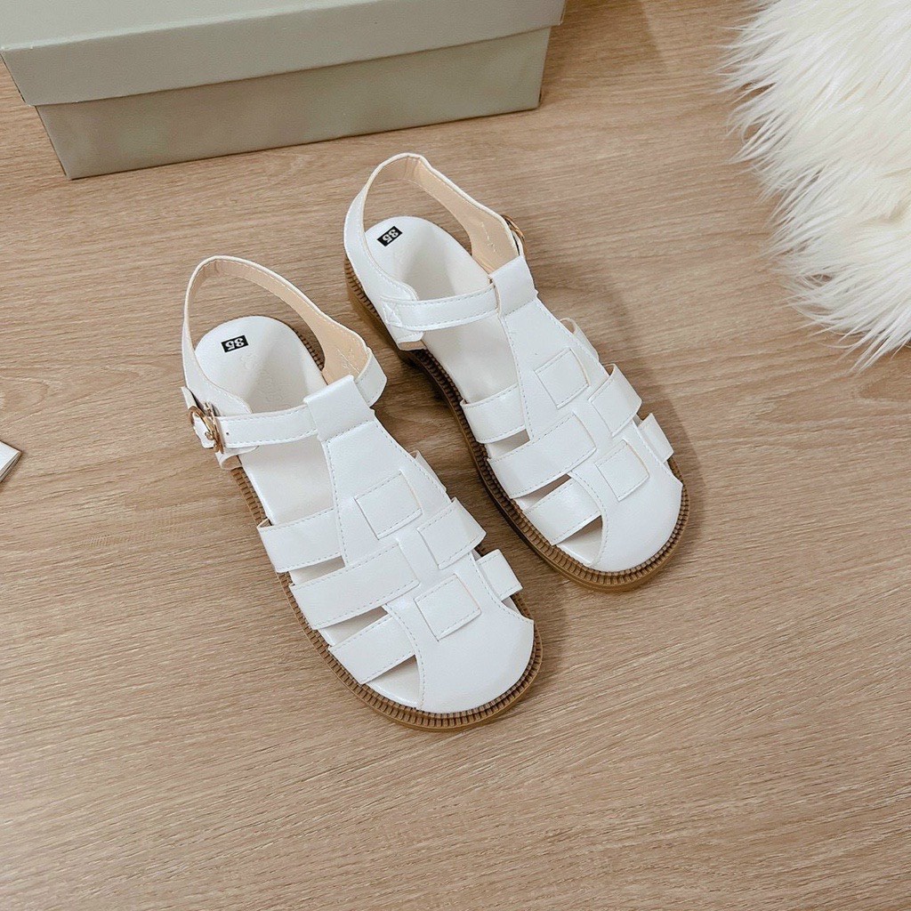 Giày sandal rọ đan dây form chuẩn 3 màu( chiến binh đế răng cưa) -lamlam868
