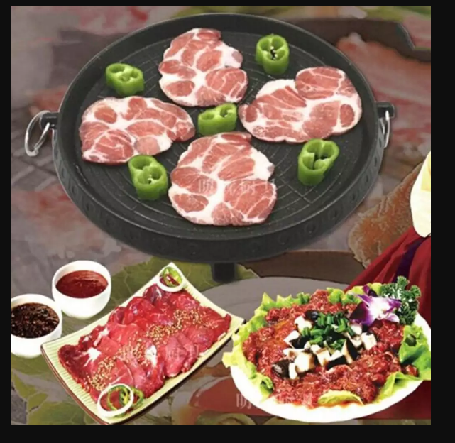 Chảo nướng dùng bếp ga , bếp cồn kiểu hàn quốc