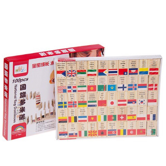 100 QUÂN CỜ DOMINO CÁC QUỐC GIA