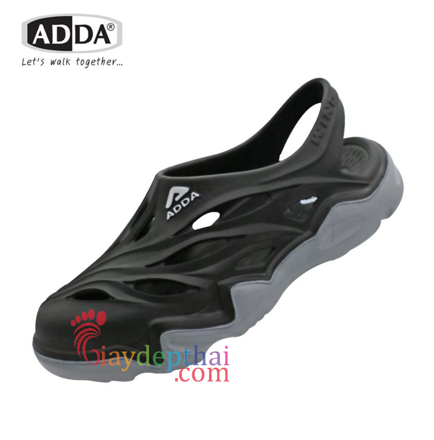 Giày sục nhựa thái lan đúc nguyên khối adda 5td75