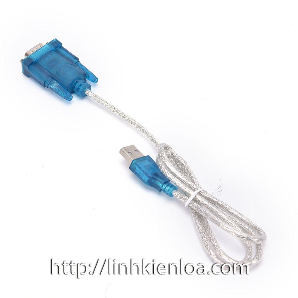 Cáp chuyển và Jack chuyển USB ra Cổng COM (RS232)