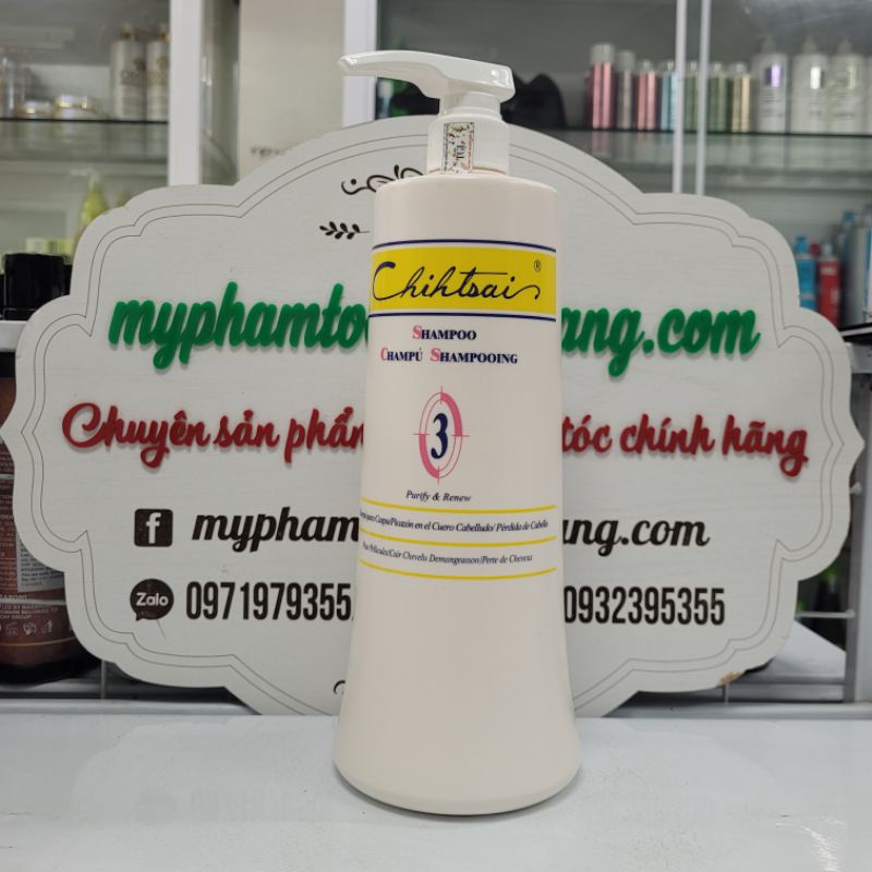 Dầu gội xả chihtsai số 5 - 7 hoặc sô 3 - 7 1000ml