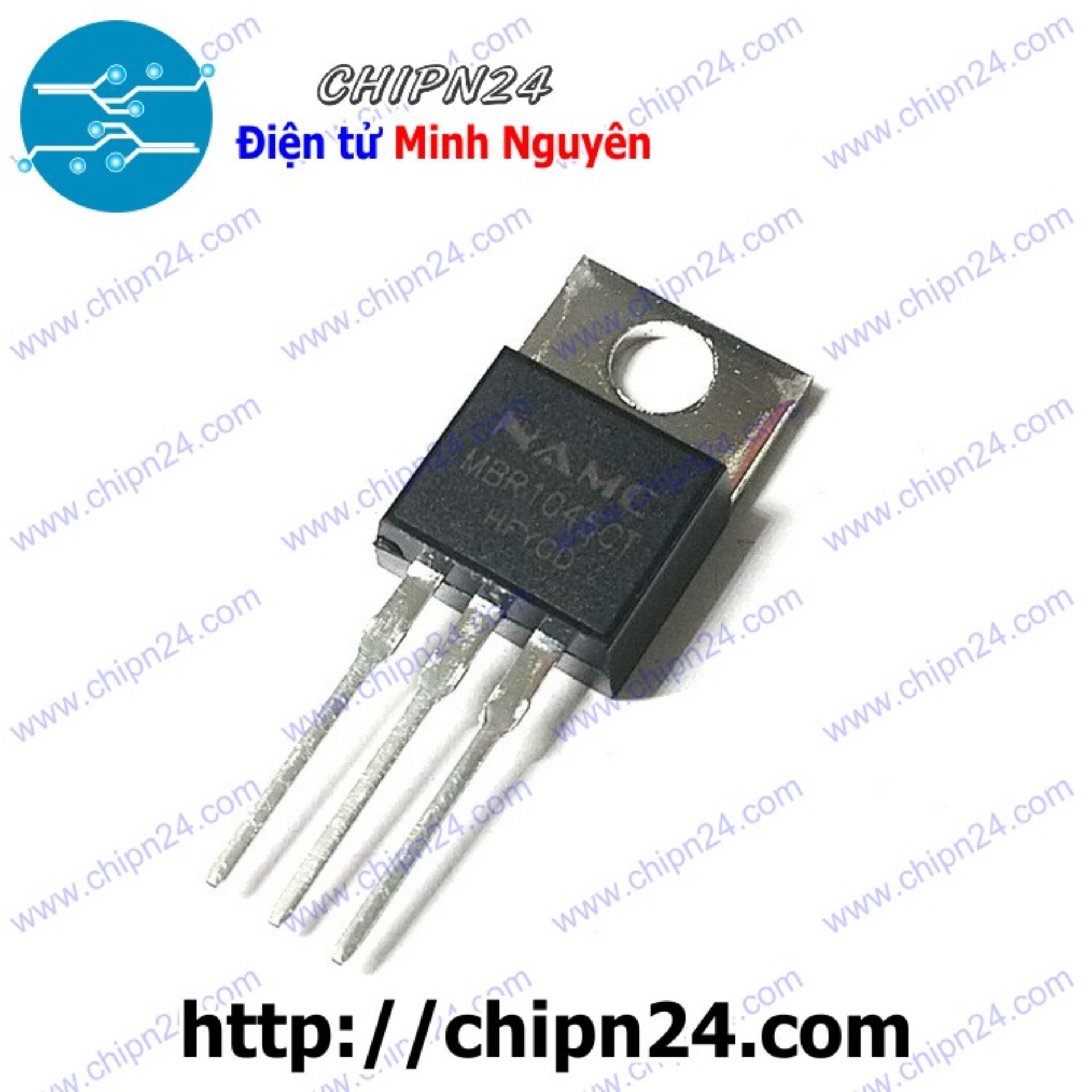 Diode mbr1045 10a 45v to-220