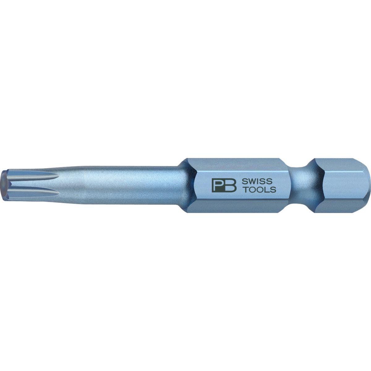 Đầu bits hoa thị torx t20 dài 50mm pb swiss tools pb e6,400/20-50 - hàng chính hãng 100% từ thụy sĩ