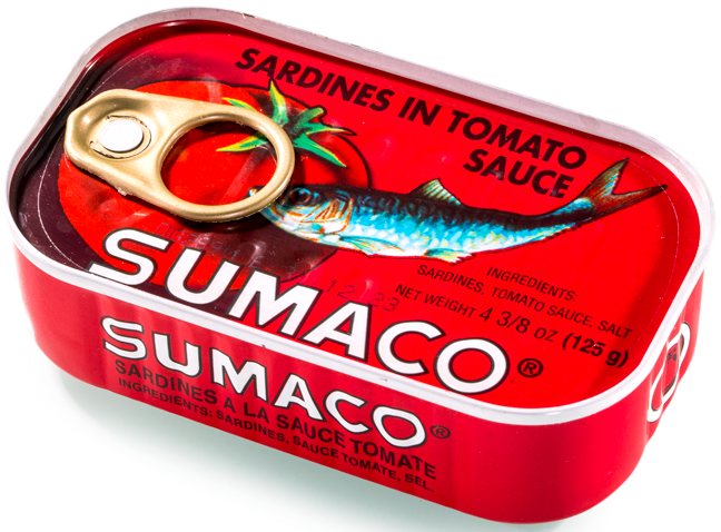 HỘP CÁ MỒI SUMACO 125GR - HÀNG MAROC