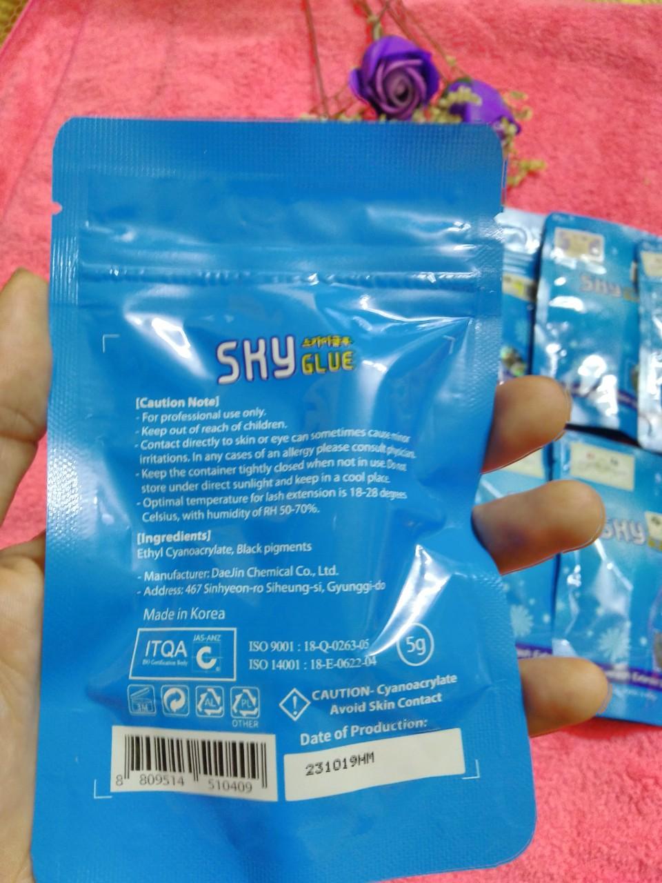Keo nối mi sky D+