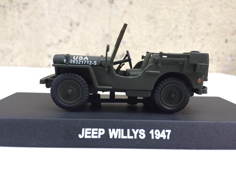 [HCM]Mô hình xe Quân sự Jeep Willy 1947  1:43