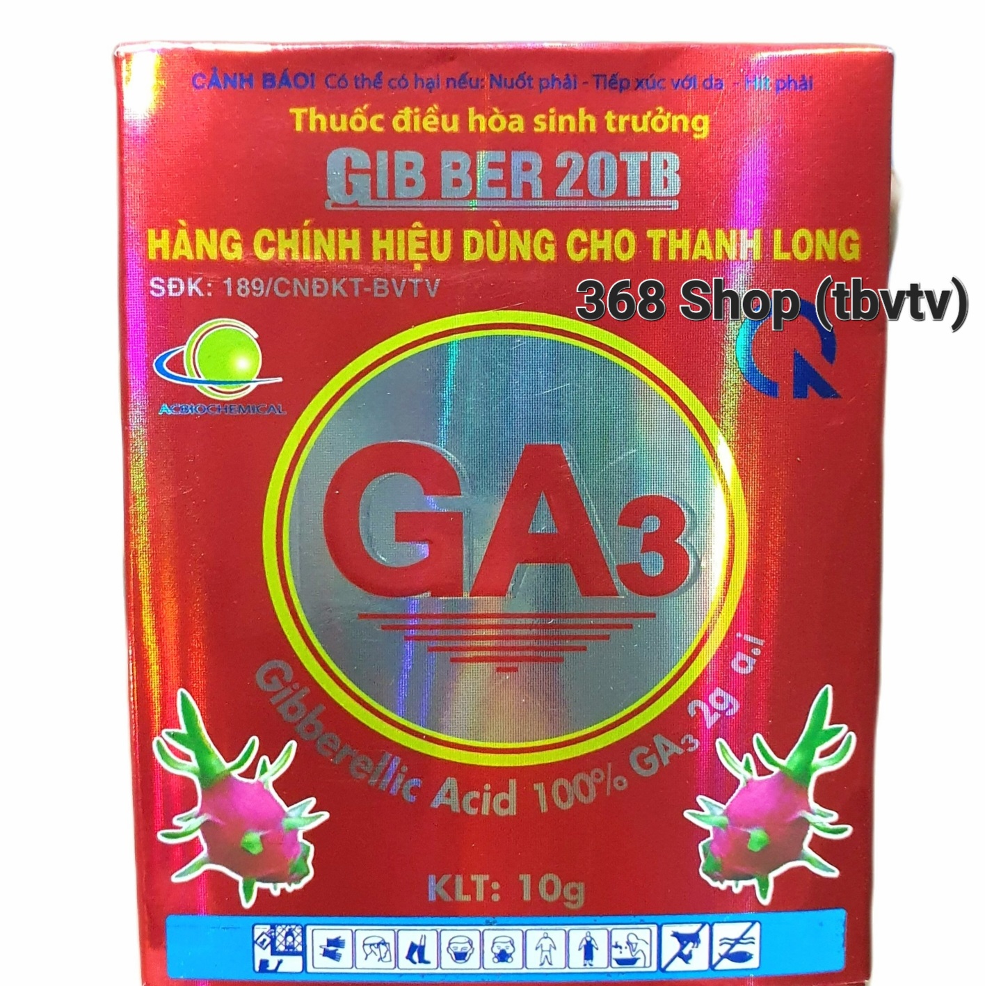 💎  Phân bón lá Đặc Biệt GA3 ĐỎ 20TB (10g)💖 Giúp kích thích tăng trưởng mạnh n h ấ t hiện nay.