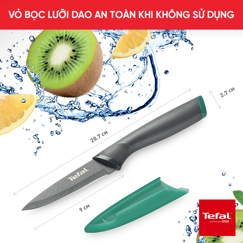 Dao gọt trái cây Tefal Fresh Kitchen K1220604, 9cm
