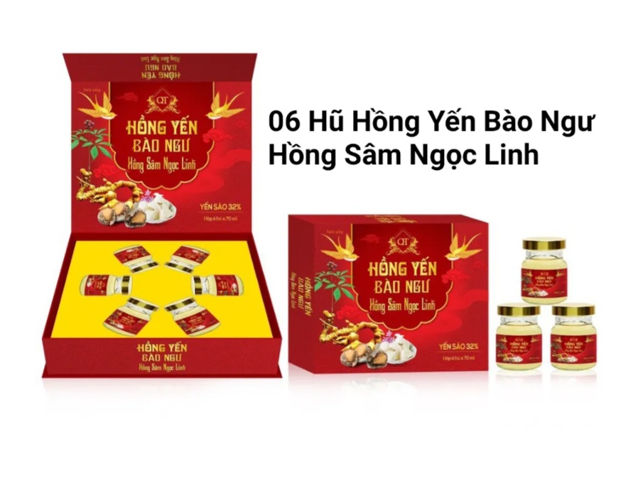 Yến Sào Hồng Sâm Đông Trùng Hạ Thảo