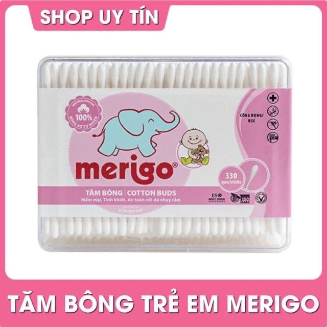 [ HOÀN TIỀN 10% ]Tăm bông bạch tuyết cao cấp cho bé