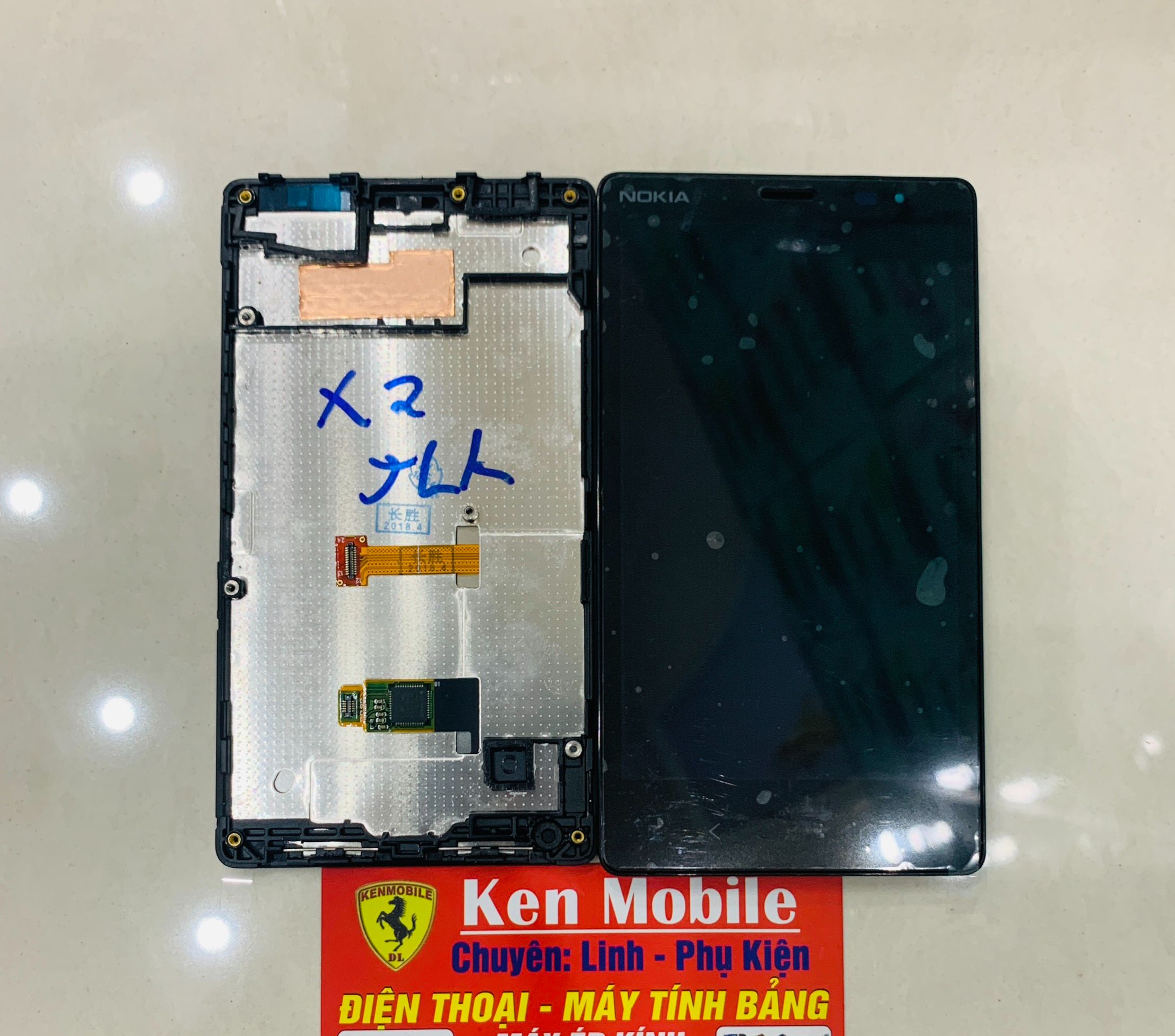 Màn hình nguyên bộ nokia x2 / rm-1013, loại zin