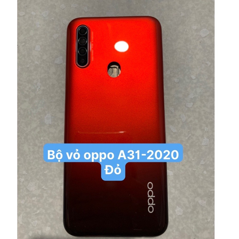bộ vỏ oppo A31 2020 ZIN MỚI (KÍNH CAM,LƯNG,PHÍM BẤM,SƯỜN)