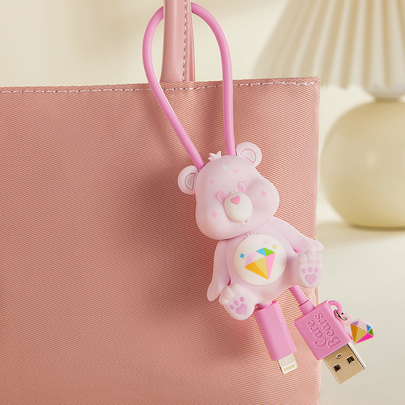 POP MART Care Bears Cozy Life Series - Data Cable Blind Box (iPhone/Type-C) Action Figures