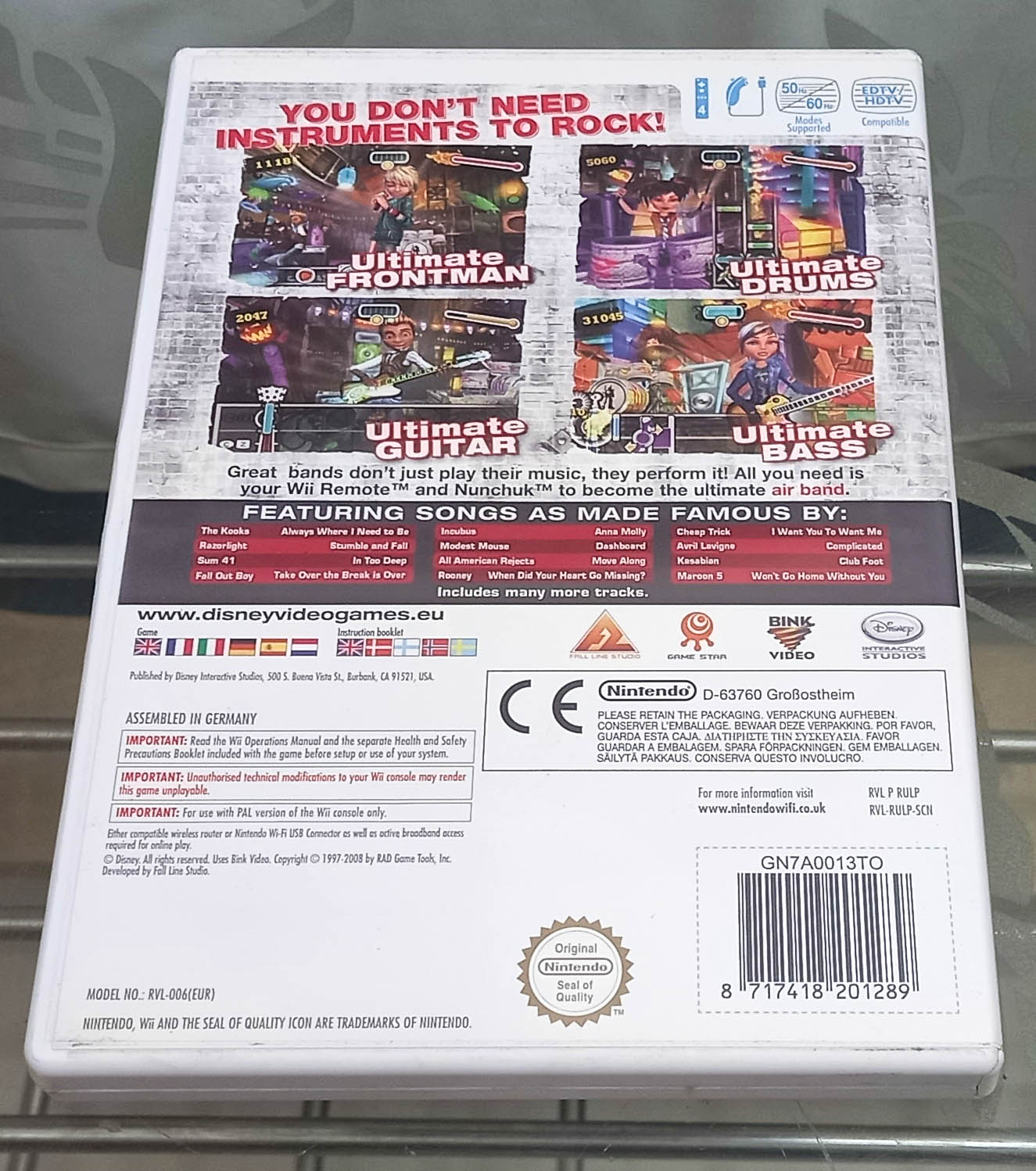 Phụ kiện máy chơi game Nintendo Wii
