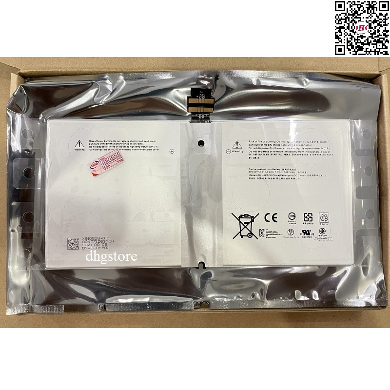Battery for microsoft surface pro 4 tablet 12.3 "1274 dynr01 g3hta027h 38.2wh