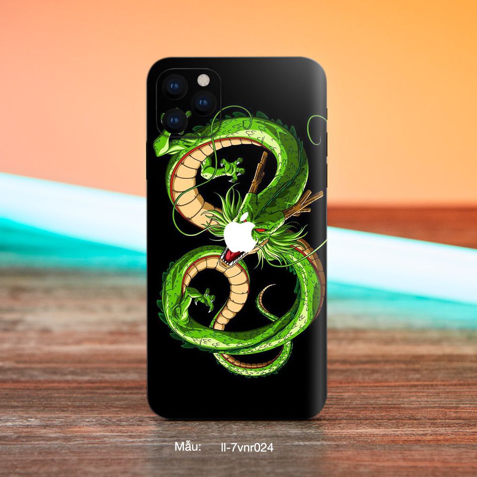 Miếng dán skin mẫu Songoku Dragon Ball 04 cho iPhone 7 Plus, 8 Plus, X, XS, XS Max, 11, 11 Pro, 11 Pro Max