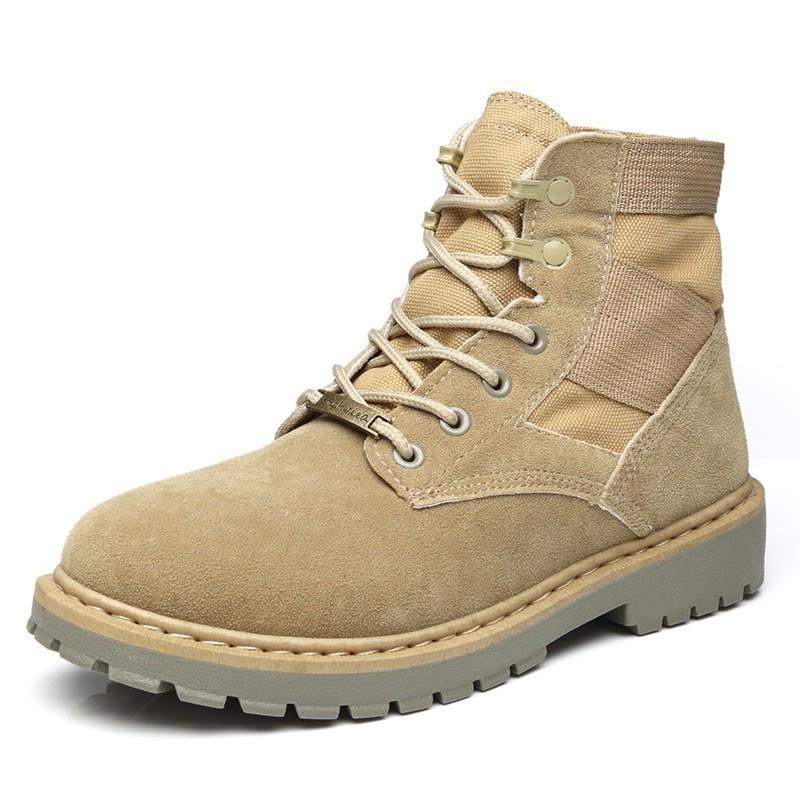 [HCM]Giày Boot Nam Cổ Cao Năng Động - Trẻ Trung - Cực Cool