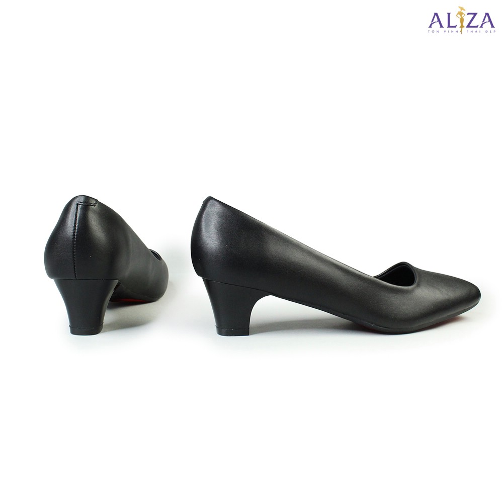 Giày công sở mũi vuông cao 3cm - Aliza 004