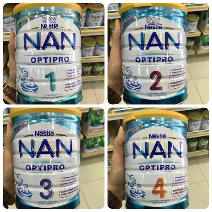 Sữa Nan Nga số 1 - 800g cho bé 0-6 tháng