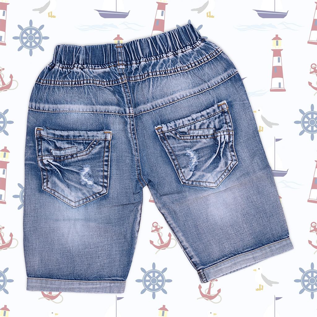 Quần short jean cho bé trai size đại