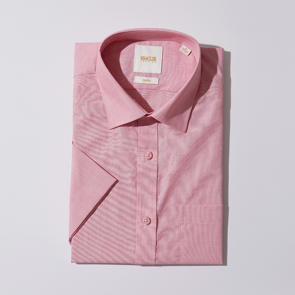 N & M club shirts short sleeves basic male cotton 2104125