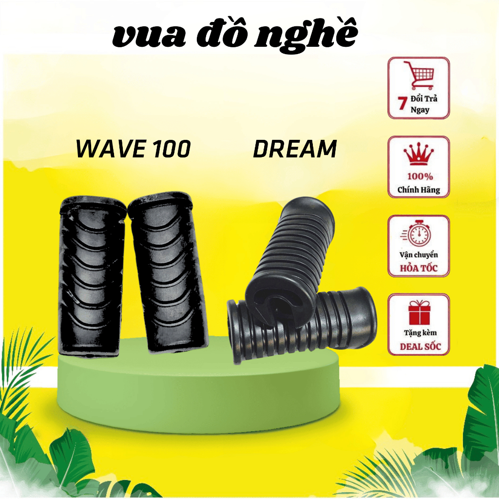Cao su để chân xe Dream/ Wave