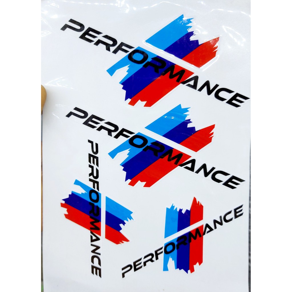 [ Hot-Tem ] Tem Dán Chữ Ký Performance - Tem Dán Xe