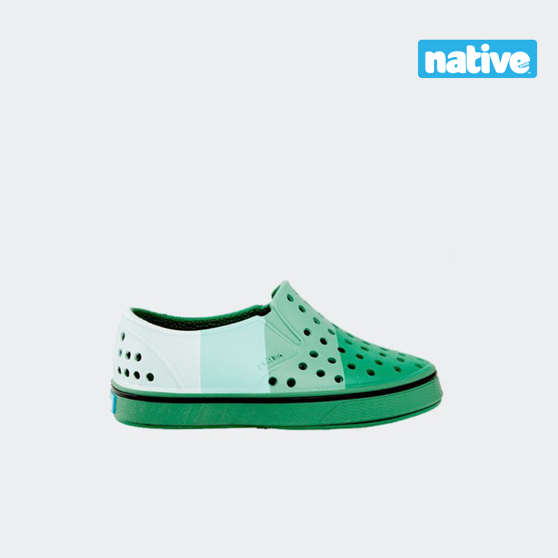 Native Giày Lười Trẻ Em Miles Block Junior