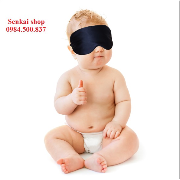 Bịt mắt tắm nắng, bịt mắt chiếu đèn vàng da cho bé