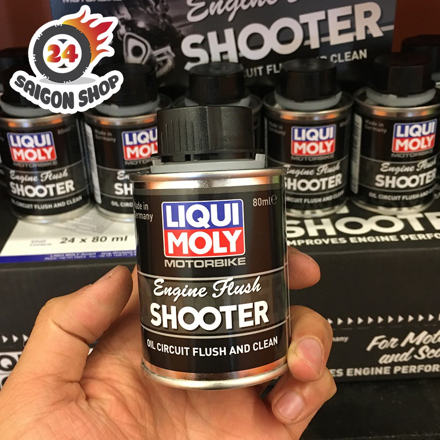 [HCM]Dung Dịch Súc Rửa Động Cơ Xe Máy Liqui Moly Engine Flush Shooter (80ml)