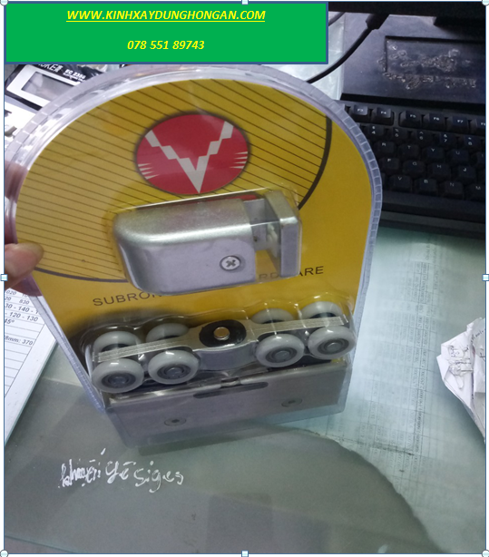 [HCM]bộ bánh xe lùa 8 bánh VVP
