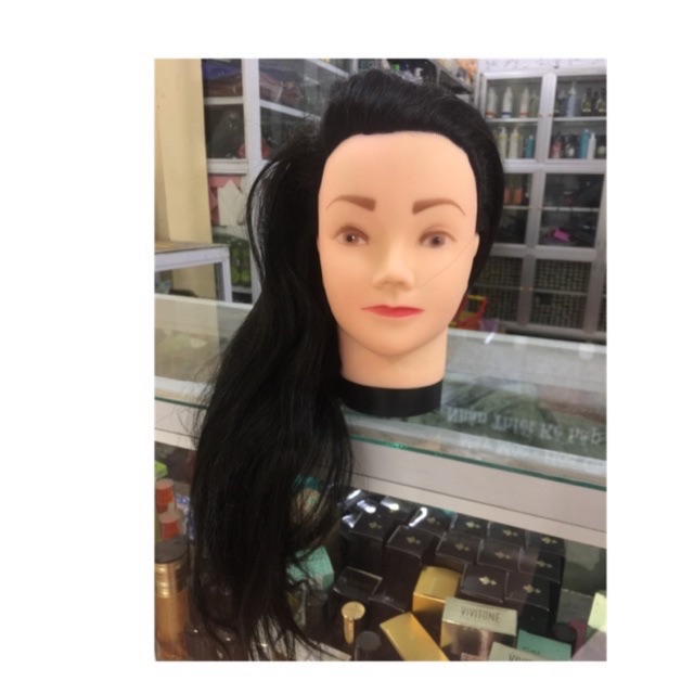 Đầu Manocanh tóc giả tập cắt tóc