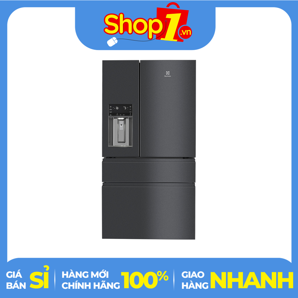 [HCM][Trả góp 0%]Tủ Lạnh Electrolux Inverter 615 lít EHE6879A-B