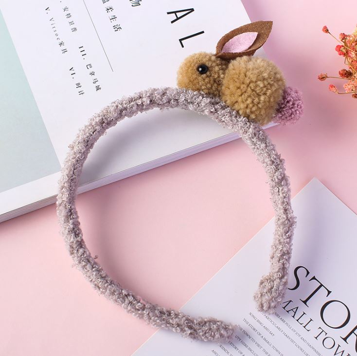 Băng Đô, Bờm Cài Tóc Mix Thỏ Con Cute M1 Nhiều Màu